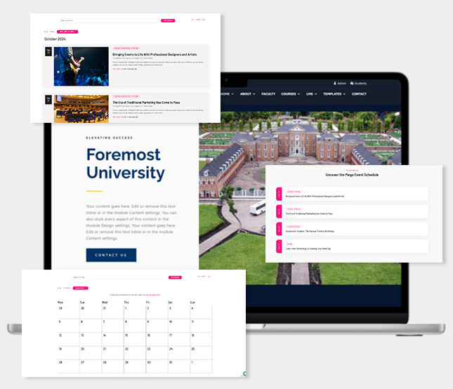 School Website Design